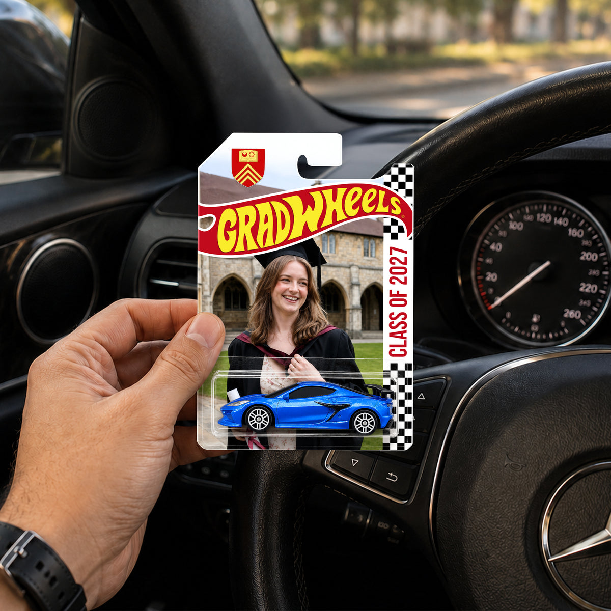 Personalized Photo Senior 2027 Wheels Packaging for Graduation HO82 903378