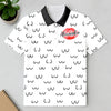 Custom Name Funny Women Breast Doodle Personalized Polo Shirt Funny Gift For Men HA75 898742