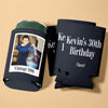 Personalized Vintage Photo Can Cooler Birthday Gift for Him Her LM32 669455