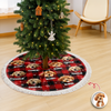 Custom Photo Name Dog Cat Christmas Style Tree Skirt Christmas Decor Gift CH07 899766