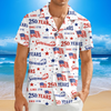 Personalized USA 250th Anniversary Semiquincentennial Hawaii Shirt HO82 901476