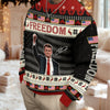Freedom Charlie Kirk Ugly Sweater, Charlie Kirk Christmas All-Over-Printed Sweatshirt TH10 896341