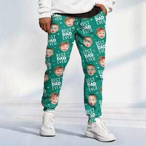 Custom Photo Best Dad Mom Ever Family Sweatpants TH10 894193