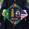 Personalized Country Flag Graduation Cap Topper Class of 2026 Gift CH07 910900
