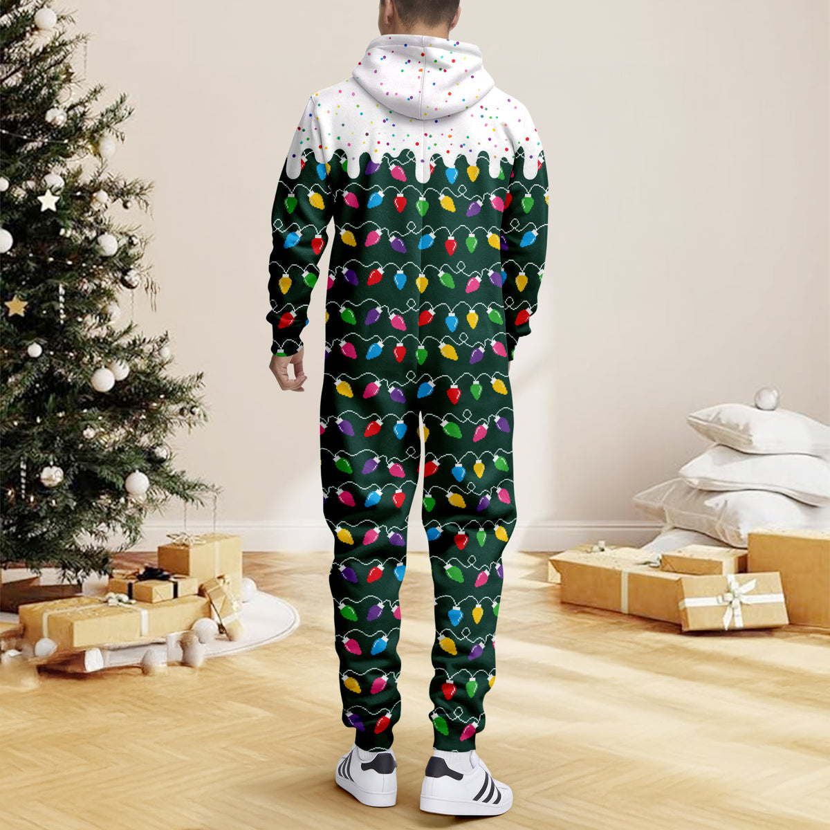 Personalized Gingerbread Cookie Christmas Onesie Pajamas Cozy Holiday Gift HO82 903678