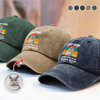 Custom Photo Cat Dad The Man The Myth The Snack Dealer - Personalized Washed Denim Baseball Cap CH07 896580