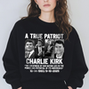 Justice for Charlie Kirk - Prayers Up Charlie Dark Shirt HA75 64418