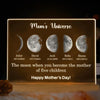 Custom Moons Phase LED Light Frame, Personalized Moons Phase with Kids Names, Mother’s Day Gifts CH07 910948