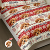 Custom Photo Have A Pawsome Christmas - Dog & Cat Quilt Bedding Set HA75 898248