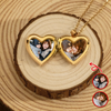 Custom Photo For Mom and Kids Heart Locket Necklace TH10 898771