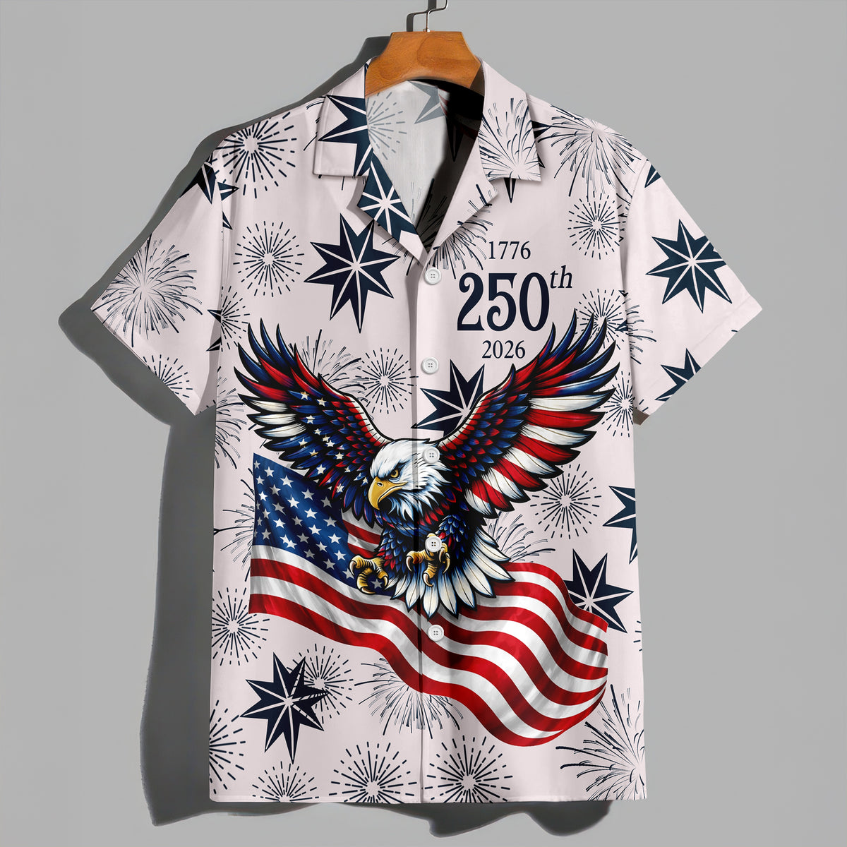 Personalized America’s 250th Anniversary Hawaiian Shirt CH07 910342
