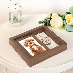 I'm Always With You Dog Memorial Rotating Wooden Picture Frame TH10 894199