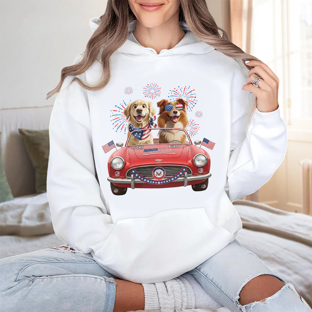 Personalized USA 250th Anniversary Dog Journey to 250 Years Bright Shirt LM32 899063