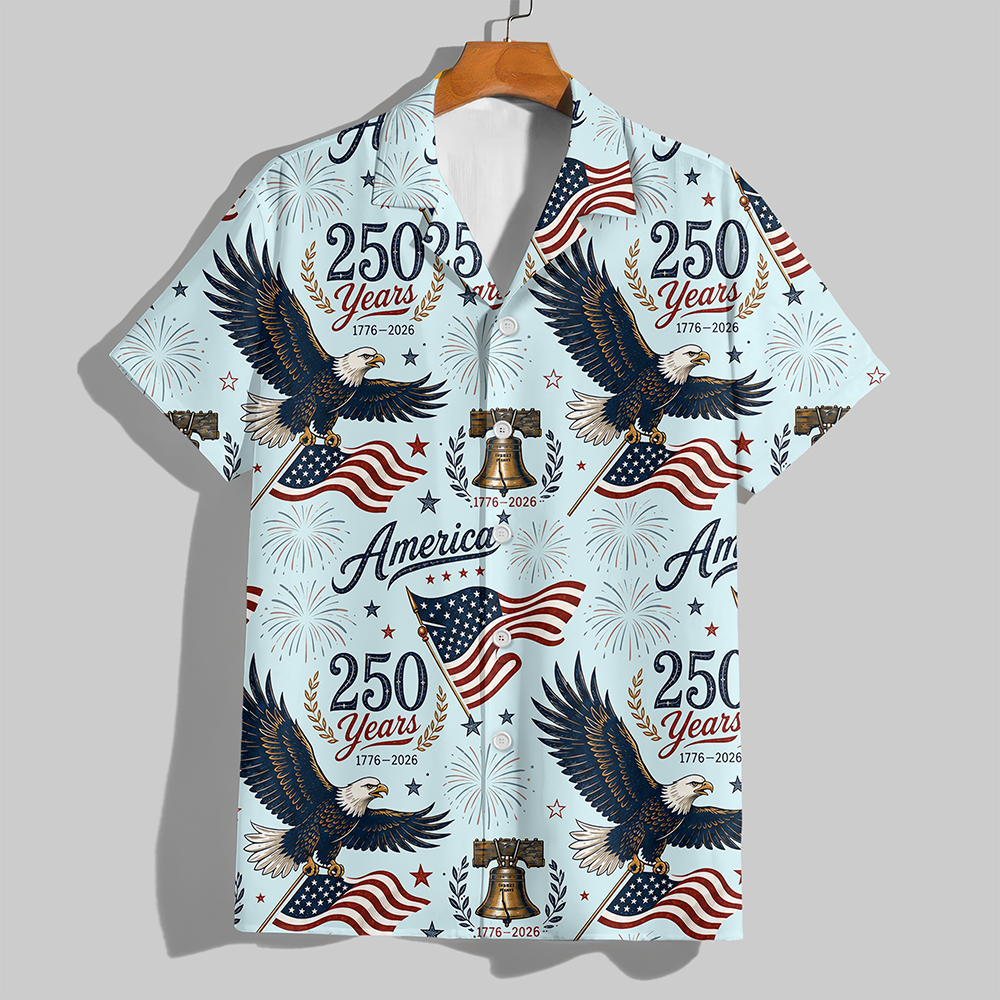 Personalized 250 Years America 1776-2026 Hawaii Shirt CH07 911782