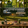 Custom Family Name Making Memories One Campsite At A Time Banner - Personalized Camping Gifts For Campers CH07 180104