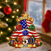 Personalized 250 Years Christmas Acrylic Ornament For Family HO82 903828