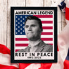 Charlie Kirk - America Legend Rest In Peace Picture Frame HO82 65802