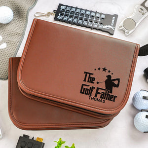Custom Name The Golf Father Golf Gift Set, Unique Golf Enthusiast Gift, Golfers and Coaches Gift HO82 900804