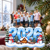 Custom Family Photo Christmas Tree Decor Acrylic Ornament HO82 903854