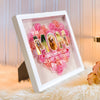 Custom Photo Forget Happy Mother's Day, I Woof You Every Day Flower Shadow Box LM32 893273