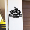 Personalized Motorcycle Garage Metal Sign CH07 896256