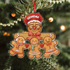 Personalized Gift Ginger With Love Grandkids Christmas Acrylic Ornament LM32 897111