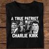 Justice for Charlie Kirk - Prayers Up for Charlie Dark Shirt HA75 64410