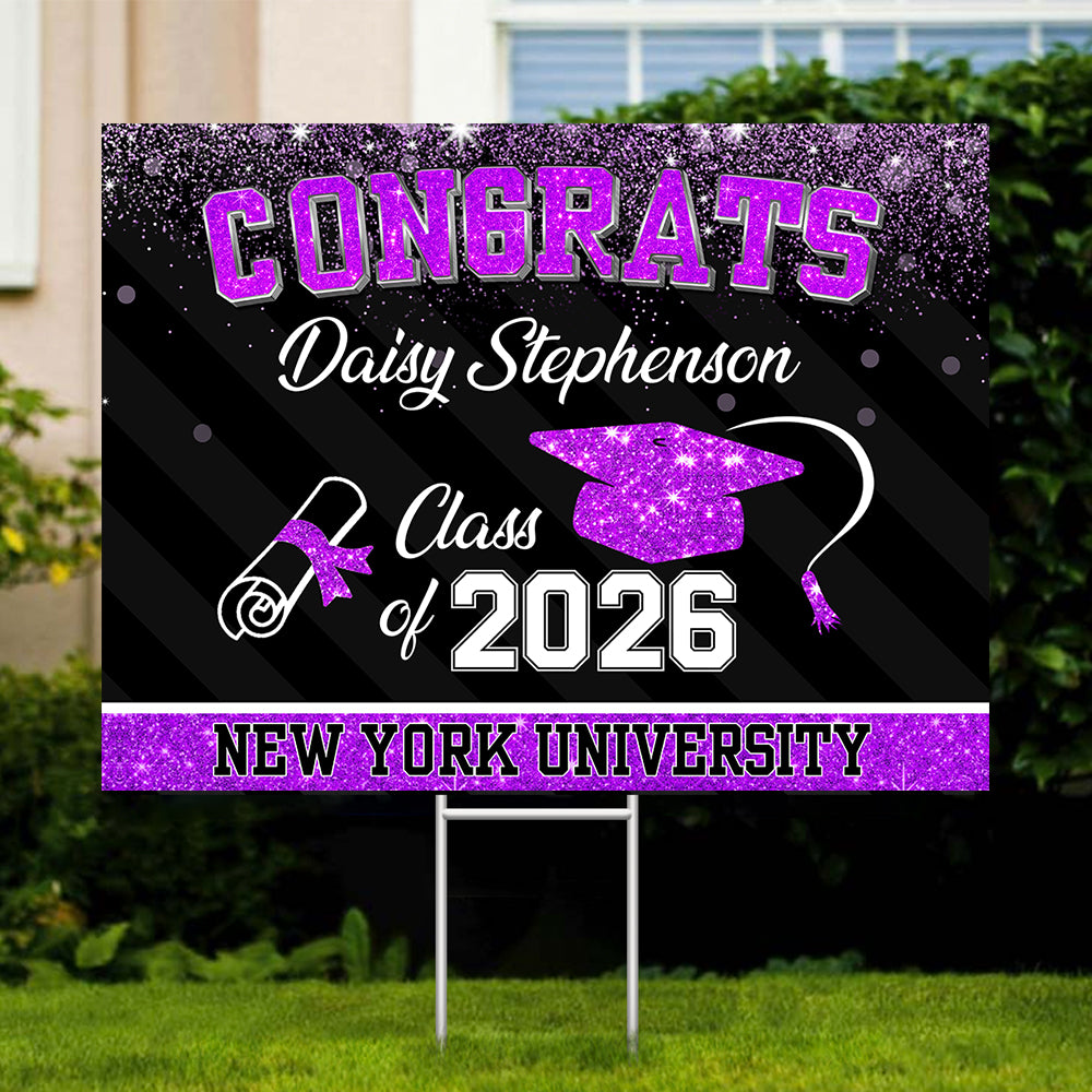 Custom Name Class Of 2026 Personalized Graduation Yard Sign HA75 920466