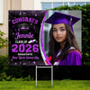 Custom Photo Class Of 2026 Personalized Graduation Yard Sign HA75 920462
