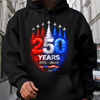 USA 250th Anniversary Rocket – America Rising Freedom Patriotic Dark Shirt LM32 899383