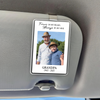Personalized Memorial Photo Car Visor Clip, Loss Of Dad Gift, Sympathy Gift for Loss of Loved Ones, In Loving Memory, Family Memorial Gifts HO82 900750