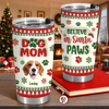 Dog Mom Christmas – Personalized 3D Inflated Effect Tumbler  Gifts For Dog Lovers CH07 896890