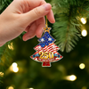 Personalized Family Name 250 Anniversary USA Acrylic Ornament, Memorial Day Gifts HO82 903340