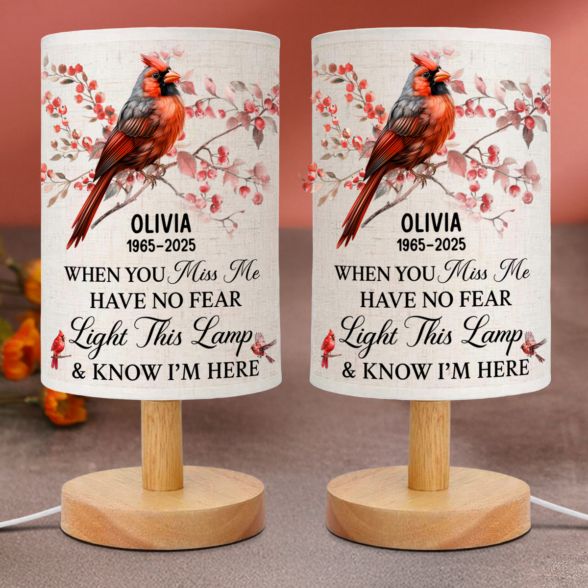 I'm Always With You - Personalized Fabric Lamp TH10 892863