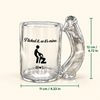 I Lick It So it Mine - Custom Name Naughty Glass Mug Couple Funny Gift CH07 180690