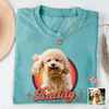 Custom Cute Dog Photo Retro Comfort Shirt For Dog Lovers LM32 895643