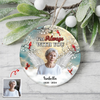 I'm Always With You - Personalized Memorial Photo Ceramic Ornament CH07 896902