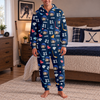 Custom Face Photo With Hockey Sport Onesie Pajamas HO82 903708