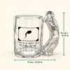 Funny This Is a Very Old Picture of Me Novelty Sperm Joke Naughty Glass Mug CH07 180884