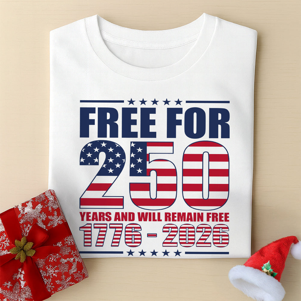 Custom Family Name Free For 250 Years Independence Day Patriotic Bright Shirt LM32 895181