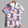 Custom Dog Photo United State Flag Hawaii Shirt TH10 169077