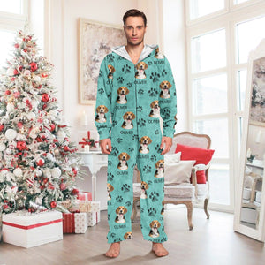 Custom Photo With Dog Cat Paw Onesie Pajamas For Dog Lovers HO82 893242