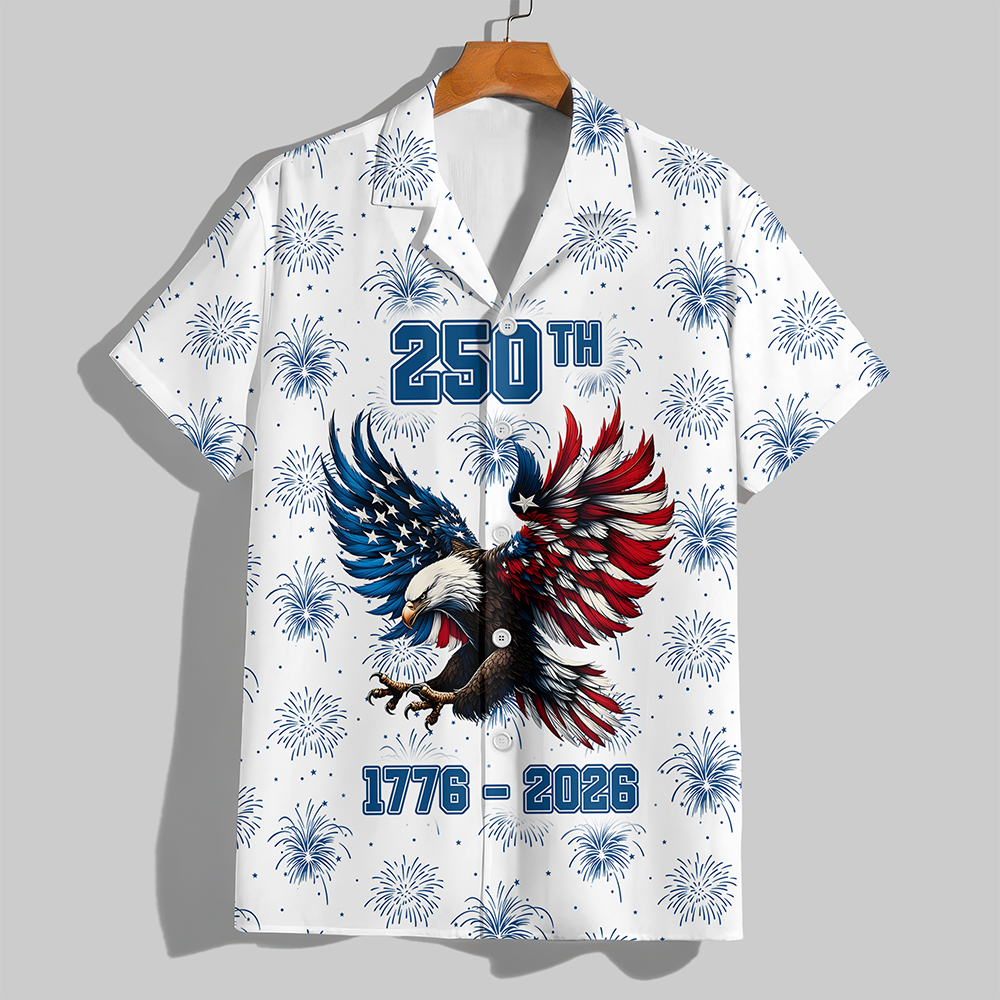 America 1776 - 2026 250 Years Eagle Hawaii Shirt TH10 169637