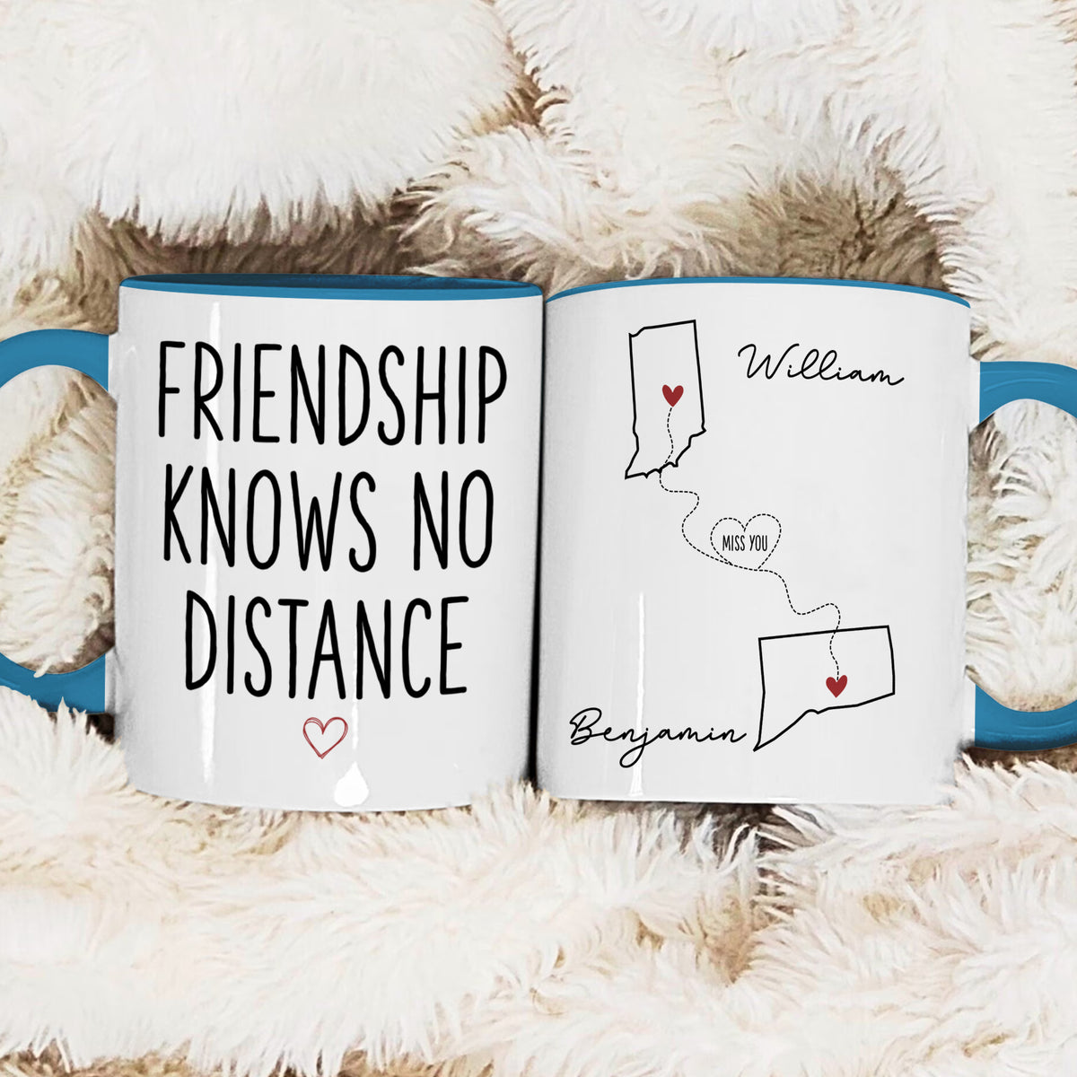 Personalized Long Distance Friend Mug Gift for Best Friends LM32 895513