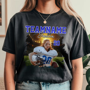 Custom Photo Bootleg Rap Tee Football Comfort Shirt CH07 899458