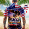 Custom Photo Route 66 250 Years of America Ride Hawaiian Shirt HO82 902164