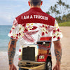 Custom Photo I Am Trucker Hawaii Shirt TH10 169461