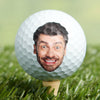 Personalized Funny Face Photo Golf Ball with Custom Text, Golf Training Competition Ball Gift for Golfer Birthday HO82 902622