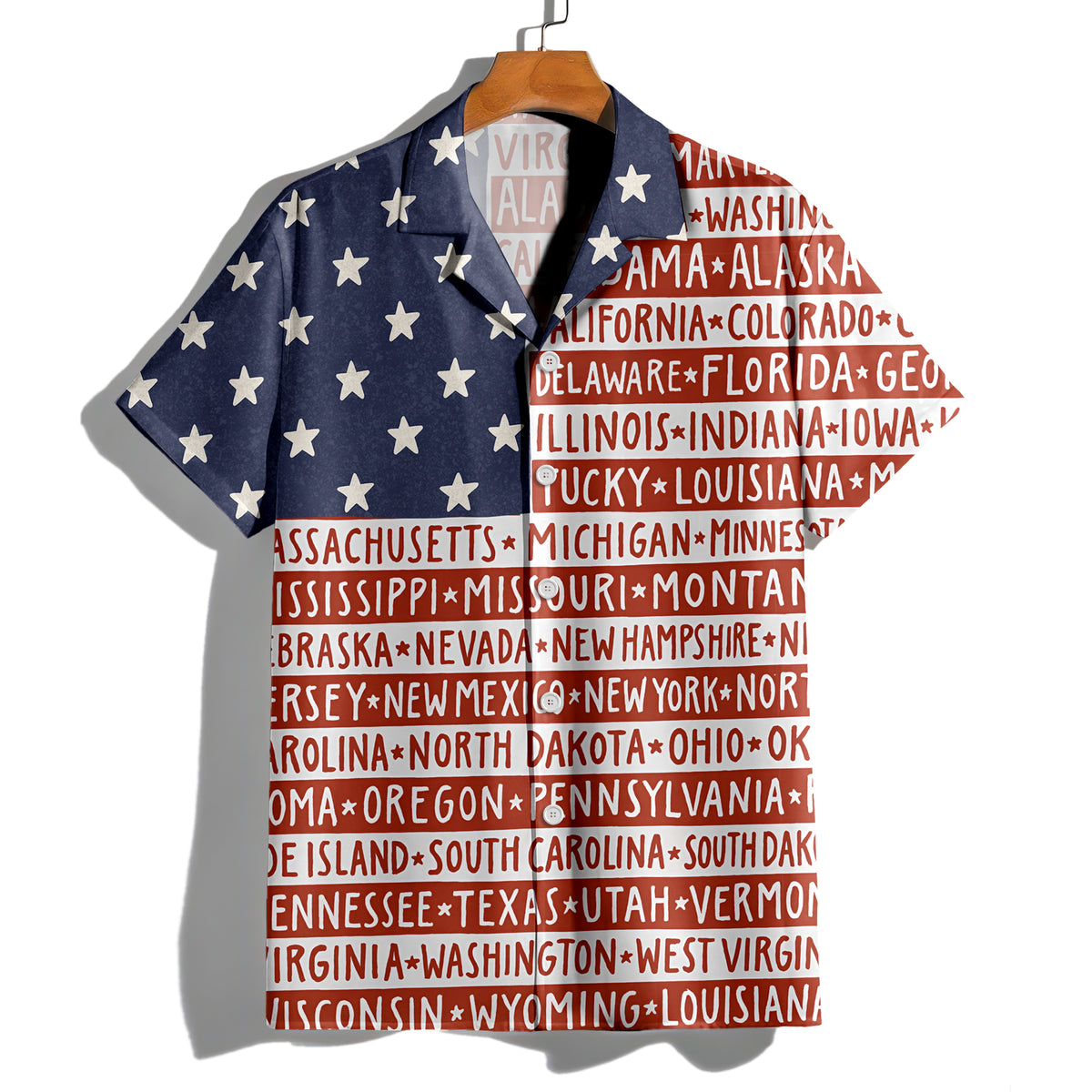 America State Hawaiian Shirt TH10 896385