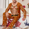 Personalized Funny Hairy Body Christmas Pajamas Gift For Husband, Grandpa HA75 919466